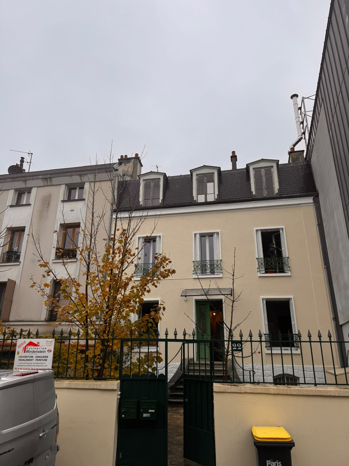 façade après les travaux