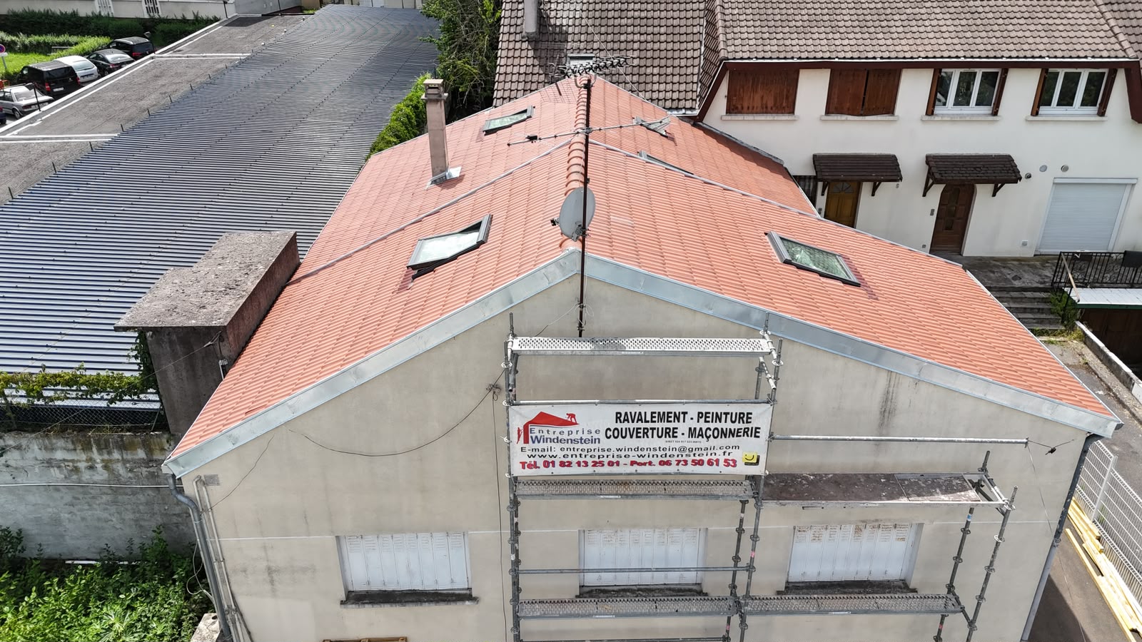 toiture avant les travaux