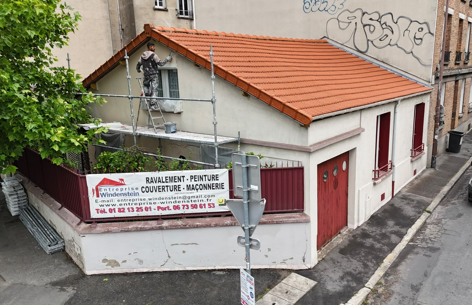 façade terminée